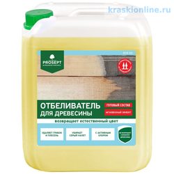 PROSEPT ECO 50 - отбеливатель для древесины, гот. состав, 5л,арт.012-5