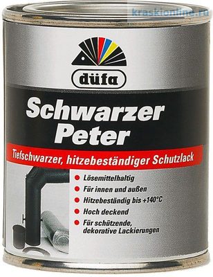Эмаль düfa Schwarzer Peter, термо-эмаль
